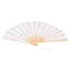 Складной веер Hallow Lace Bamboo Bones Vintage Style Hand Fan с кисточкой для одежды для выступлений