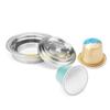 L8RE Reusable Stainless Steel G Cup Small Capsules Conversion Filter Adapter for Vertuo Next Machine for Espresso Coffee