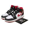 Air 1 Mid GS Черные Красные Ретро Кроссовки DJ4695-122
