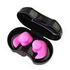 1 Pair Bath Earplugs Easy To Wear Professional Non-slip Perfect Fitting Soft Assisted Swimming Comfortable Swimming Earplugs