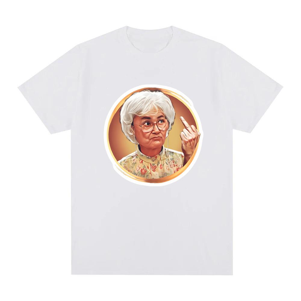 Golden Girls T-shirt Unisex 100% Cotton Tee-shirt Graphic Printing Kawaii Round Neck Tshirt Short Sleeve Casual Fashion Clothes