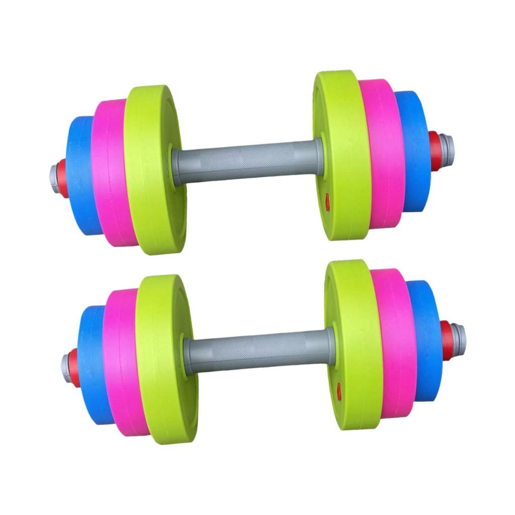 2 Pack Kids Dumbbells, Early Development Toys for Boys Girls Toddlers, Educational Gymnastic Weights