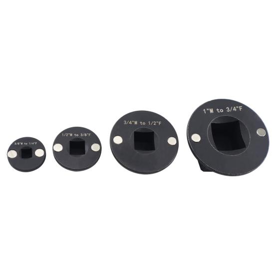 1/4 шт. Низкопрофильные ударные переходники Высокопрочная долговечная конструкция Быстрые точные Универсальные приводы Набор переходников для трещотки