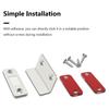 Ultra Thin Cupboard Closures Latch Door Closer Door Stopper Strong Magnetic Cabinet Catches