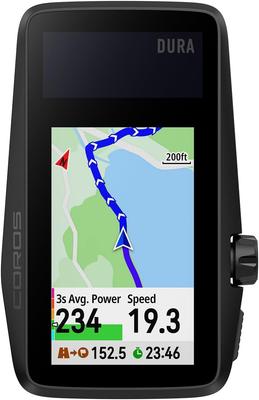 COROS DURA GPS Велосипедный Солнечная Батарея Навигация Отображение Карты Японский Компьютер, 2,7-дюймовый, Зарядка, Сверхдолгий Срок Службы, [Официальный Продукт]