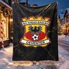 Go Ahead Eagles Pattern Blanket for Home Decoration, Bed, Sofa, Car Travel, Camping, Suitable for All Seasons, Birthday Christmas Gift