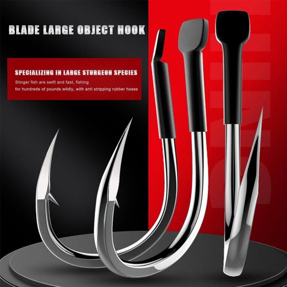 1Box Wide Gap High-carbon Steel fishhook High Carbon Steel fishing hook 2024 Fishing Hooks fishing