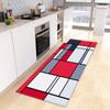 Геометрический кухонный ковер, коврик для двери, спальня, детская гостиная, ковер с татами, коридор, нескользящий коврик
