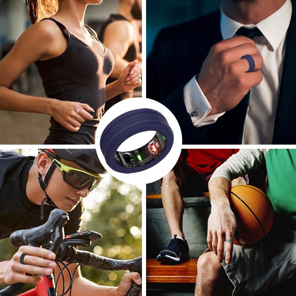 Силиконовый чехол-смарт-кольцо для Oura Ring Gen4, защита от царапин и падений, защитный чехол для аксессуара Samsung Smart Ring