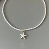 Ожерелье с подвеской в виде морской звезды на весну и лето, короткая цепочка-чокер, милое ожерелье с подвеской для женщин и девочек