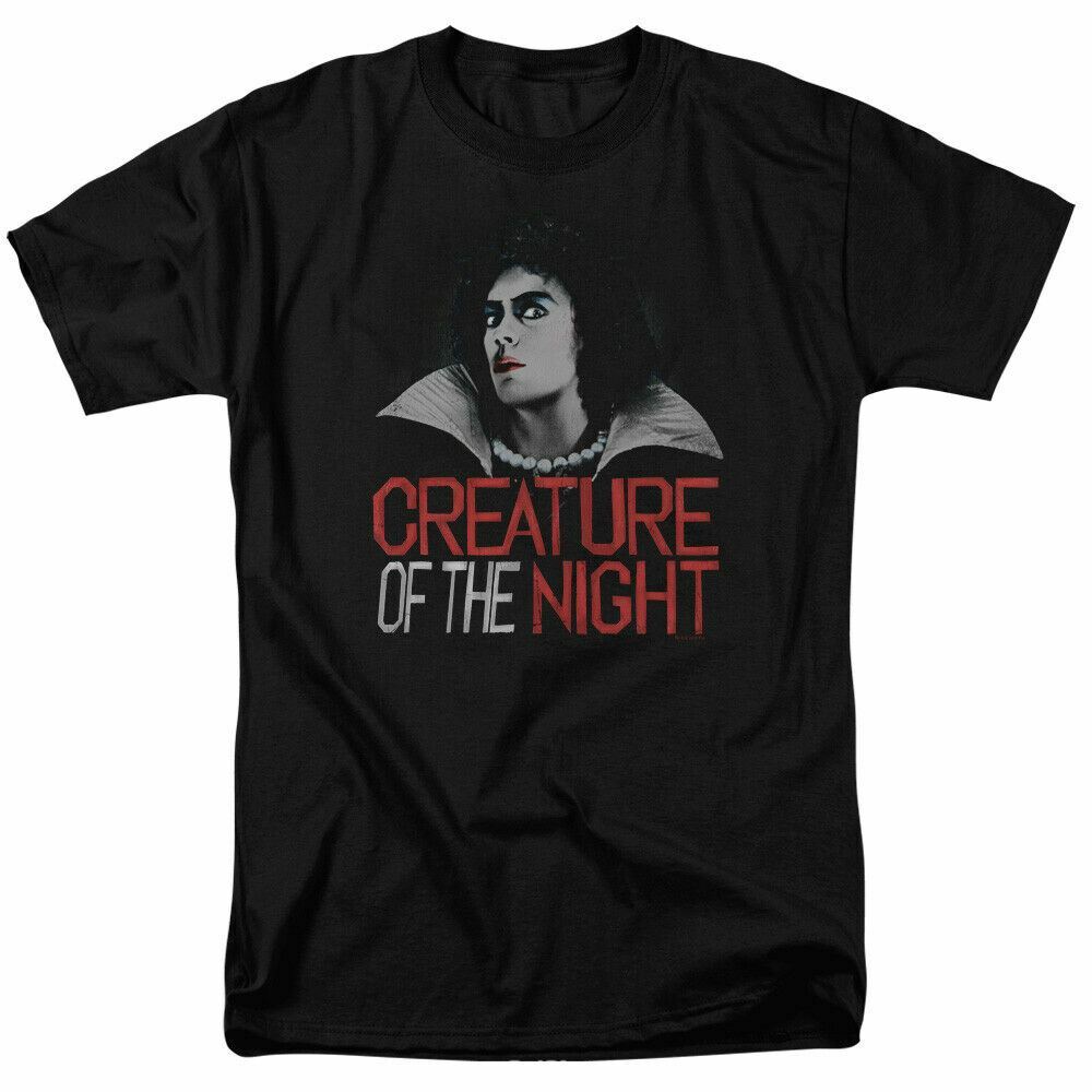 Футболка The Rocky Horror Picture Show Creature Of The Night Черная Унисекс