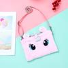 Children's Cute Unicorn Plush Crossbody Bag - Mermaid Coin Purse for Girls In Kindergarten.