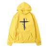 Cross Printed New в толстовки с капюшоном толстовки Harajuku мужская толстовка осень чистый хлопок одежда мода повседневная