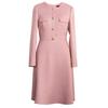 Women's Elegant Little Fragrance Style A-Line Midi Dress