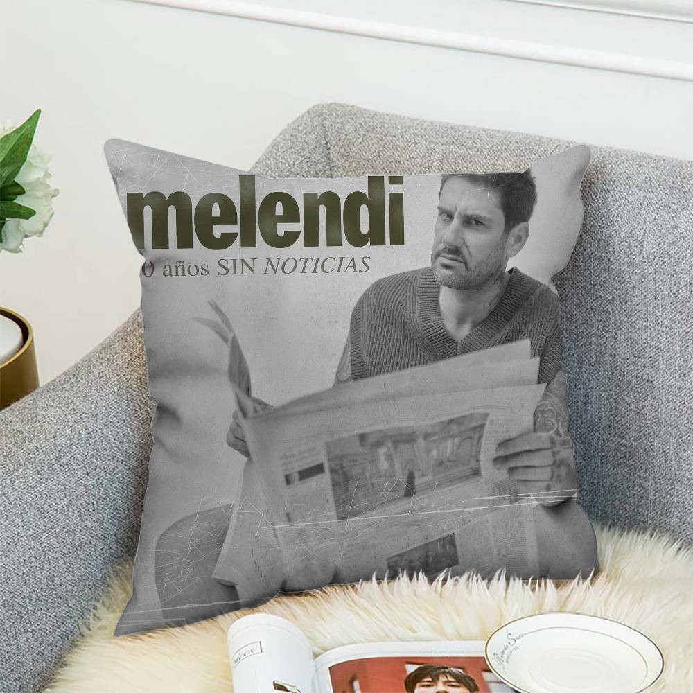 M-Melendi Pillow Case Album Case Sofa Decorative Home Double-sided Printing Short Plush Cute Cushion Cover