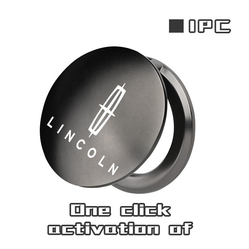 Car One-Click Start Buttons Protective Cover Emblem Decoration For Lincoln Navigator MKX Nautilus Continental Corsair Voyager wdt8