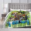 Mort & Phil Mortadelo y Filemón Blanket Quality Warm  Throw Blanket Spring Decorative Outdoor Print Bedspread