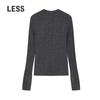 LESS Women's Slim-Fit Wool Pullover Sweater