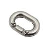 Stainless Steel 316 Chain Link Chain Card Chain Link Buckle