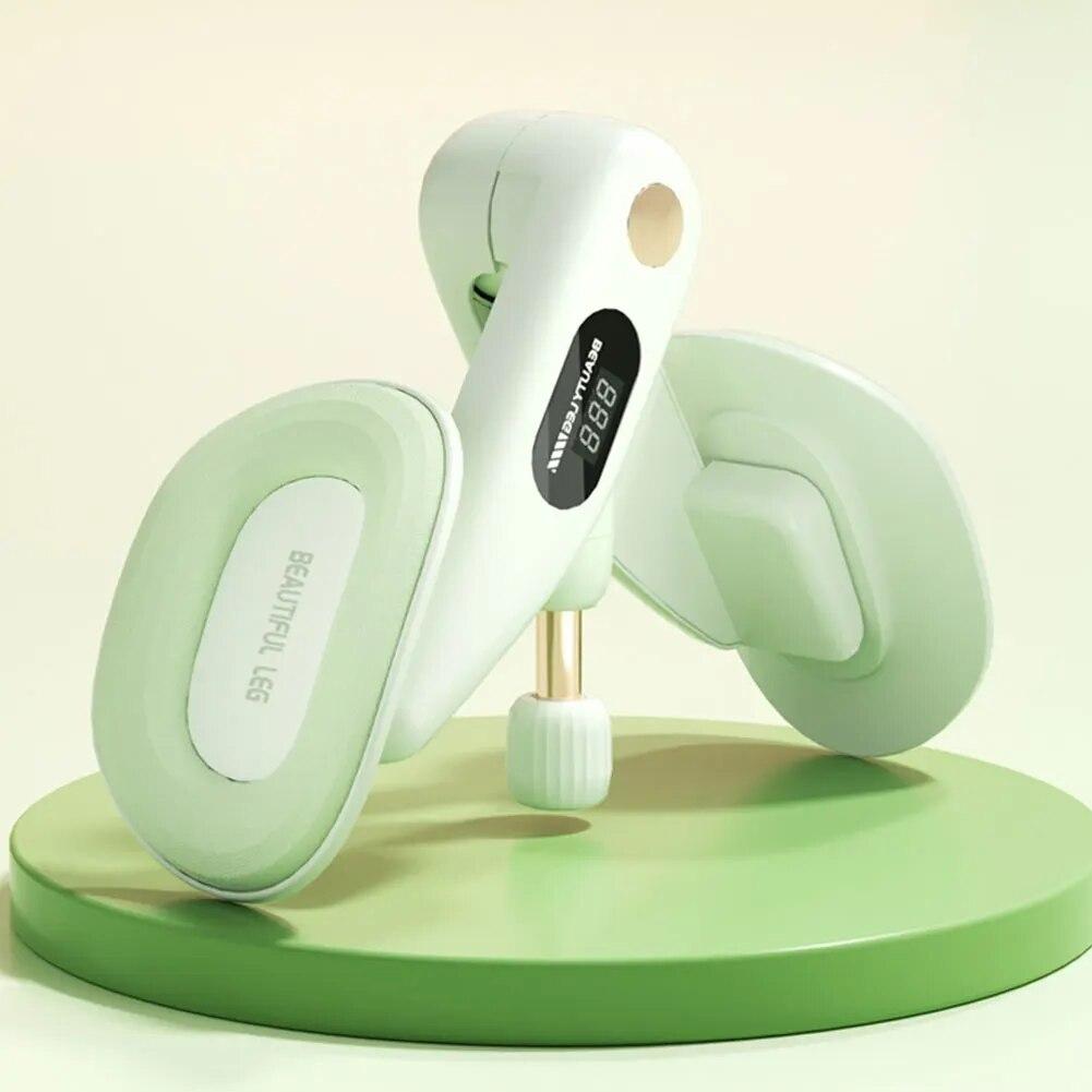 Тренажер для мышц тазового дна Thigh Master с регулируемым сопротивлением и счетчиком упражнений Кегеля, тренажер для мышц для женщин, домашний тренажерный зал