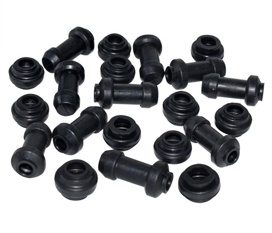 100 комплектов Универсальные мотоциклетные тормозные аксессуары Кронштейн Резиновое кольцо Дисковые тормоза Под насосом Пыльник Комплекты пыльников для Yamaha Kawasaki Honda BMW