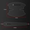 CRY1 8pc Car Door Bowl Handle Protector Stickers Transparent Anti-scratch For Mercedes Benz W212 W211 W213 W203 W205 W204 A C E B R