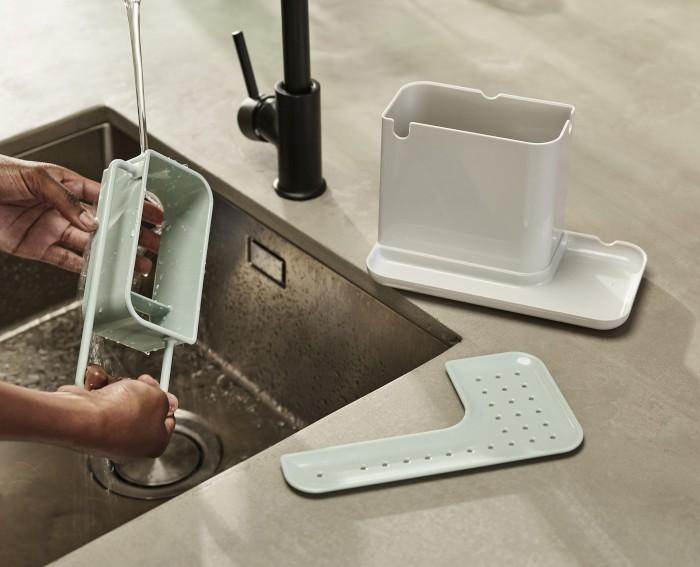 Joseph Joseph Sage Caddy Dishwashing Accessories Container for Sponges