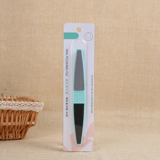 Пилочка для ногтей Двусторонняя многоразовая ручка Удобная сверхлегкая Широкое применение Экономящая труд пилочка для ногтей из полипропиленового материала Инструменты для маникюра и педикюра Принадлежности для ногтей