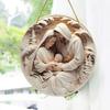 1-6PCS Rustic Christmas Door Hanging Sign Creative Home Decoration Wooden Plaque for Wall Window Porch Garden Party Holiday Gift