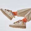 Men's Sneakers Kappa Textile, Synthetic Leather, Split Cow Leather Slip Resistant And Breathable Low top