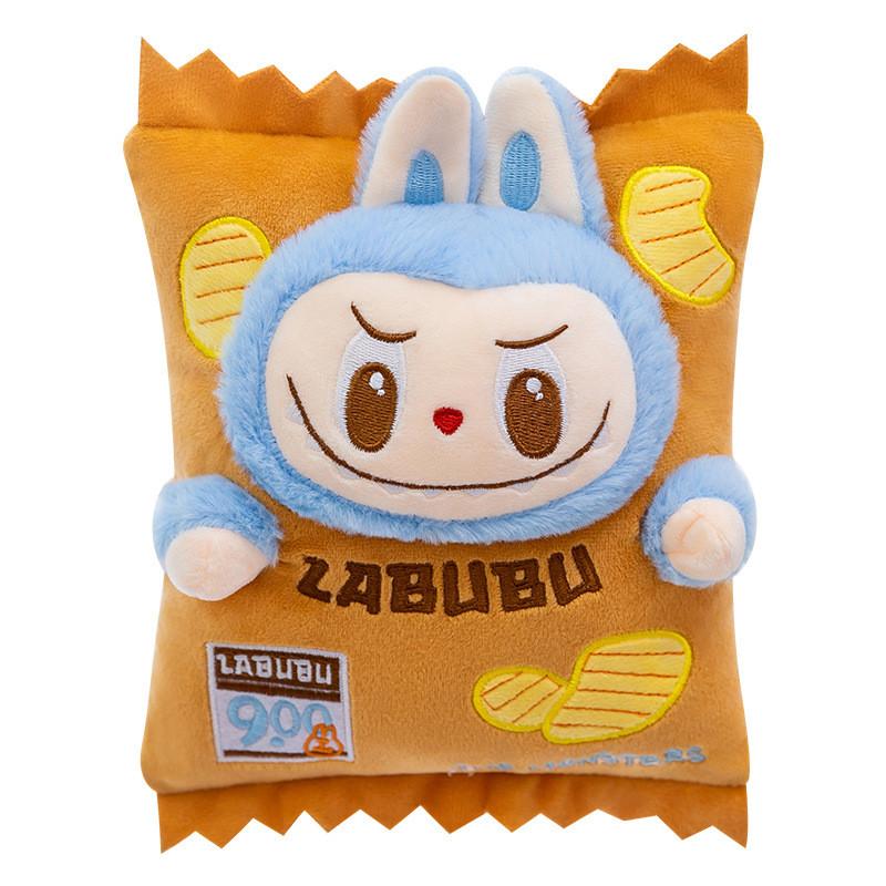 Плюшевая игрушка Labubu Чипсы Мультяшное Набивное Животное Подарок Для Девочек И Мальчиков