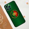 Чехол для телефона с флагом Португалии для iPhone 17 Pro Max 14 11 15 16 Pro Max 13 12 mini 16 Plus 16e 17 Air Funda