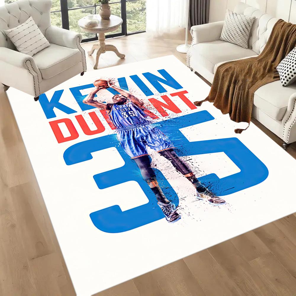 Kevin Durant Square rugs are a great choice for living rooms, bedrooms, home décor, and as gifts.