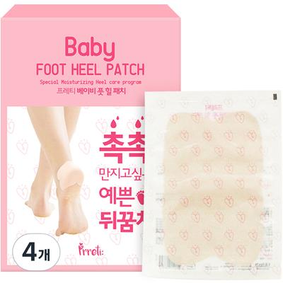 Патч для ухода за пятками Pretty Baby Foot Care, 10 штук, 4 штуки