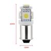 2 шт./1 шт. 5050 5smd T4W BA9s H6W супер яркий круглый 3D COB светодиодный чистый белый автомобильный номерной знак лампочка авто лампа маркер