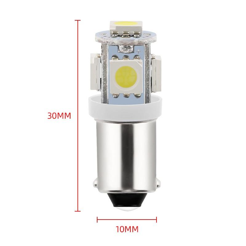 2 шт./1 шт. 5050 5smd T4W BA9s H6W супер яркий круглый 3D COB светодиодный чистый белый автомобильный номерной знак лампочка авто лампа маркер