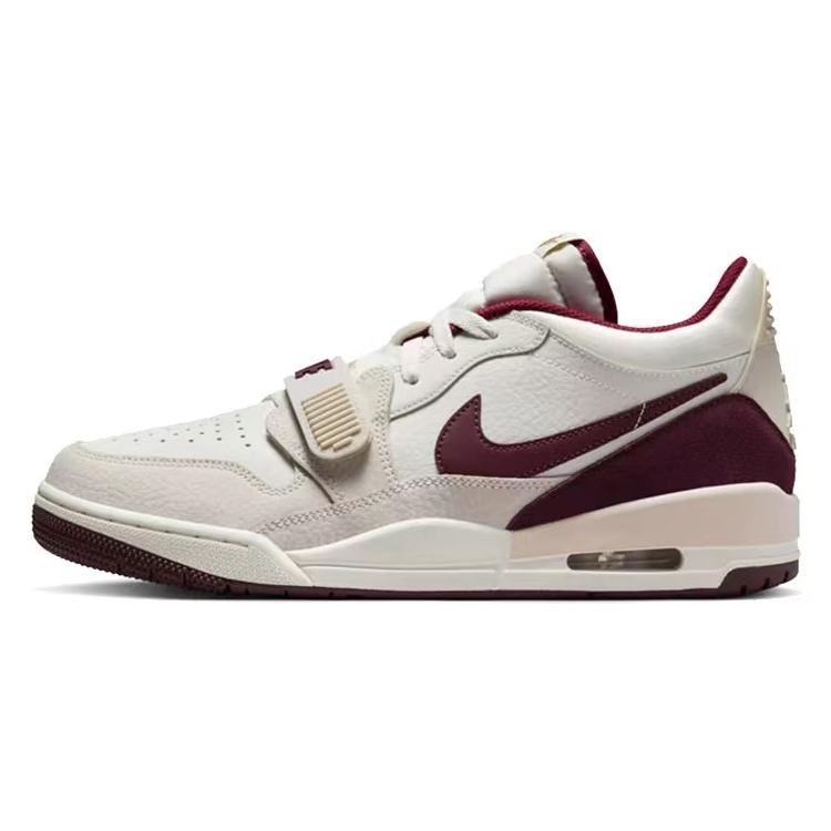 Jordan Legacy 312 Износостойкие Нескользящие Низкие Винтажные Баскетбольные Кроссовки Мужские Бежево-Коричневые IB4712-161(Команда181-)