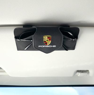 Автомобильный солнцезащитный козырек, бокс для очков, зажим для солнцезащитных очков, внутренний держатель для хранения для 911 918 928 944 968 Boxster Cayenne Macan Panamera