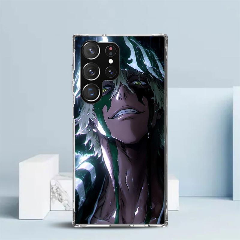 Чехол для телефона Bleach Kisuke Urahara для Samsung Galaxy S24 S25 Edge S26 Ultra S22 S23 Plus S21 + S20 FE Мягкая задняя крышка из ТПУ Galaxy