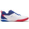 Кроссовки для настольного тенниса Li Ning Qilin 2.0 из ткани с отскоком, низкие, мужские, белые, синие, красные APPR001-2