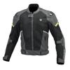 Motorcycle Jacket Protective Carbon Mesh Jacket Basalt Grey Black L [KOMINE] JK-1573 07-1573 Men's