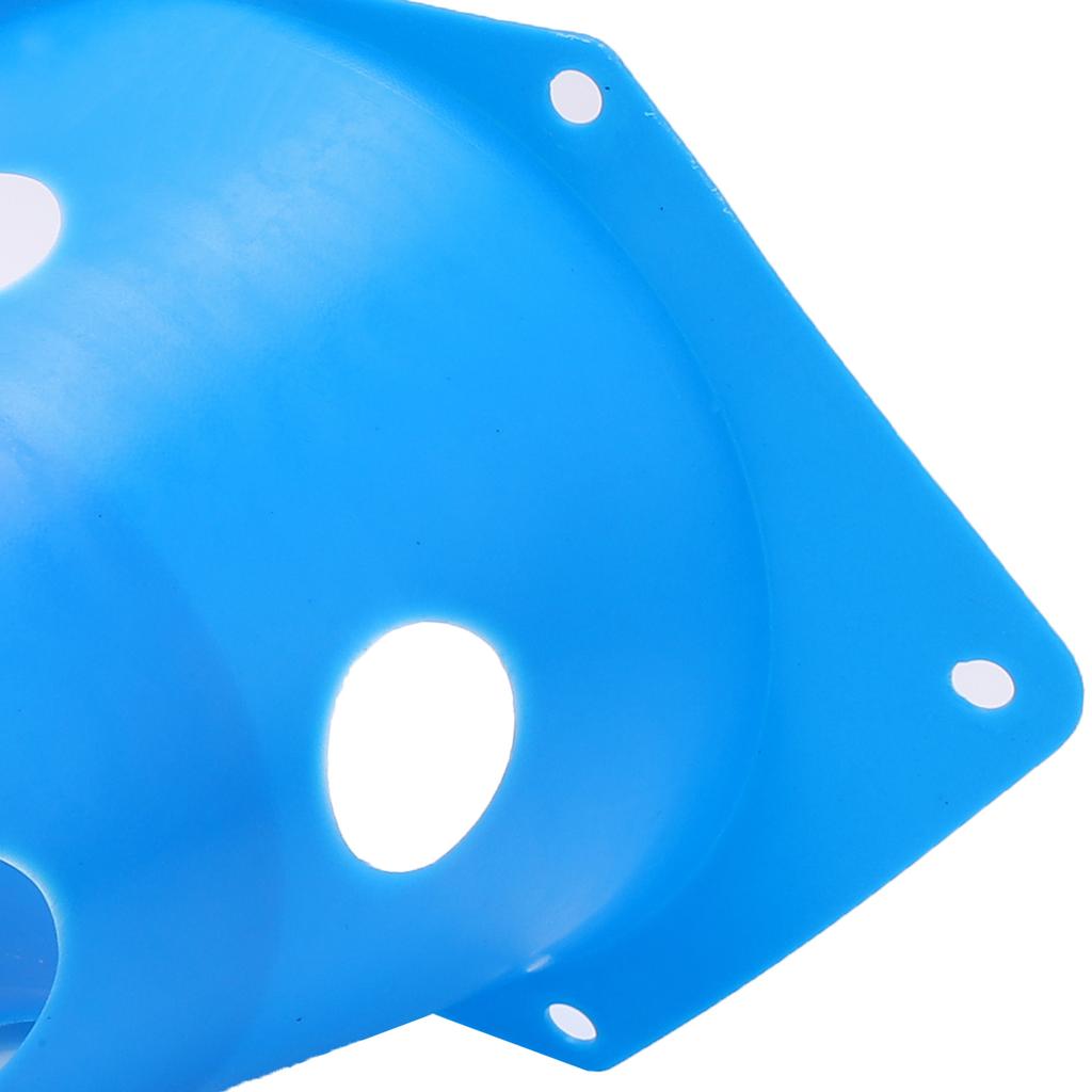 23см/9.1дюйма Футбольный барьер Многоцветный Портативный Маркер для катания Конусы для тренировок по баскетболу Футбольный барьер Многоцветные конусы