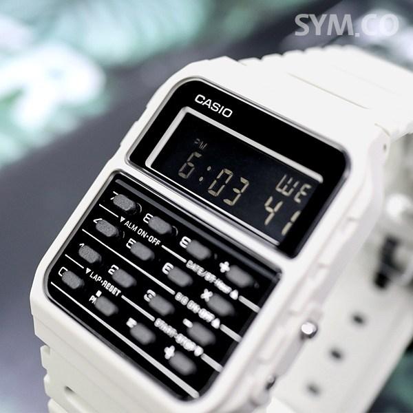 Casio Vintage Daily Calculator Digital Data Bank Watch + Battery Exchange Voucher Package