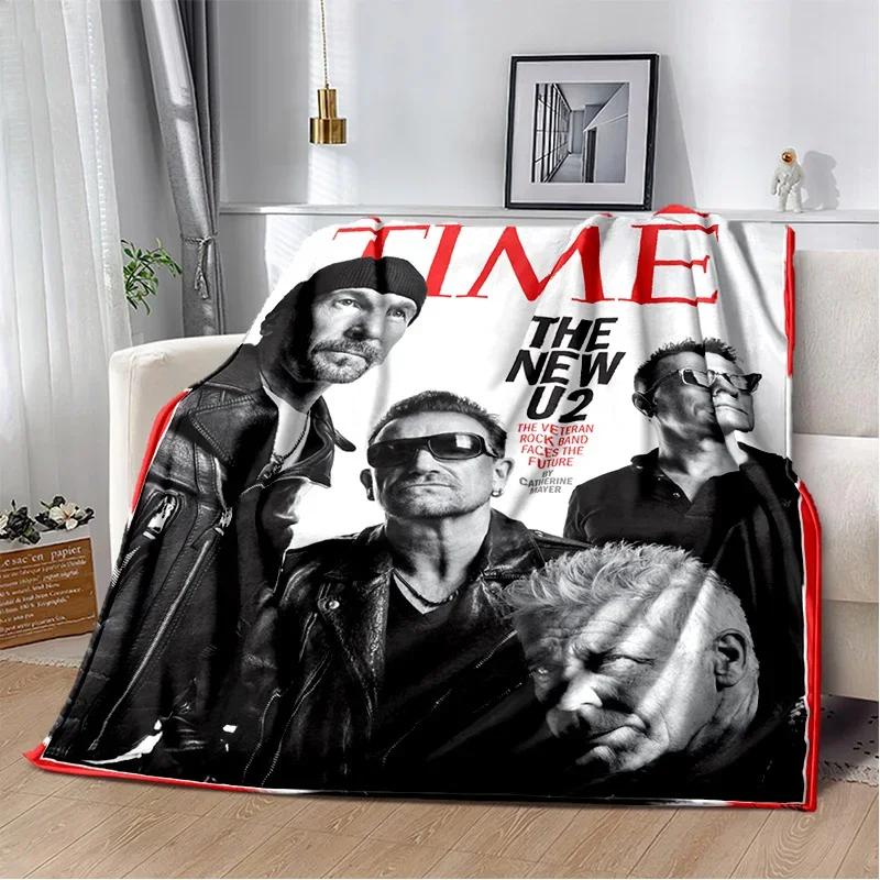 U2 Rock Bang Bono одеяло с 3D принтом, мягкое одеяло для дома, спальни, кровати, дивана, пикника, путешествий, офиса, отдыха, одеяло, детское одеяло