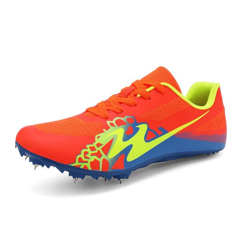 2025 men's and women's track and field shoes comprehensive training shoes student spikes sprinting standing long jump spike shoes
