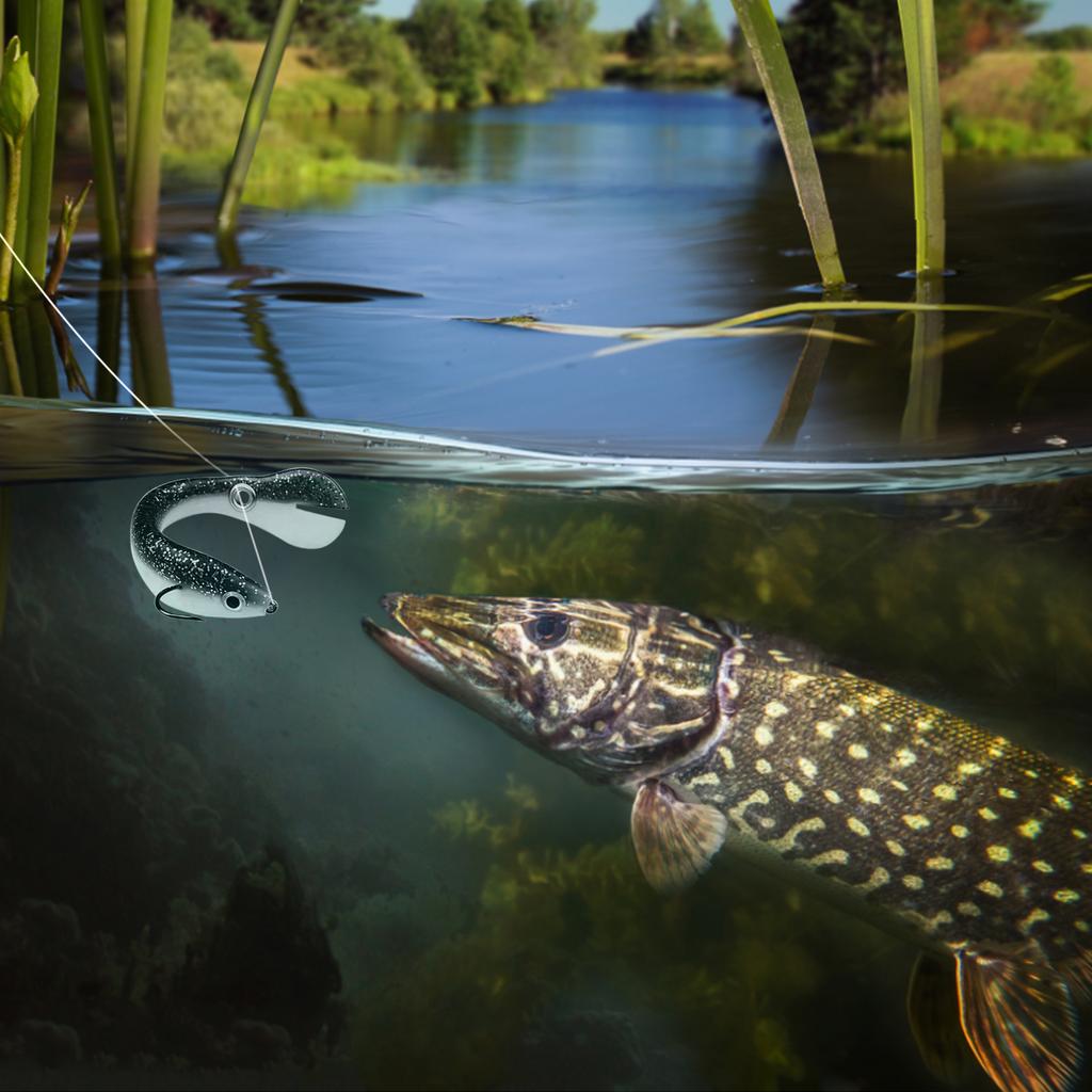 Приманка для ловли вьюна, мягкая приманка для плавания, приманка для плавания в соленой и пресной воде