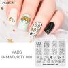 Nail Stamping Plates Immaturity 008 Funny Stuff Tree Flowers Pattern Template Manicure Nail Tool Templates