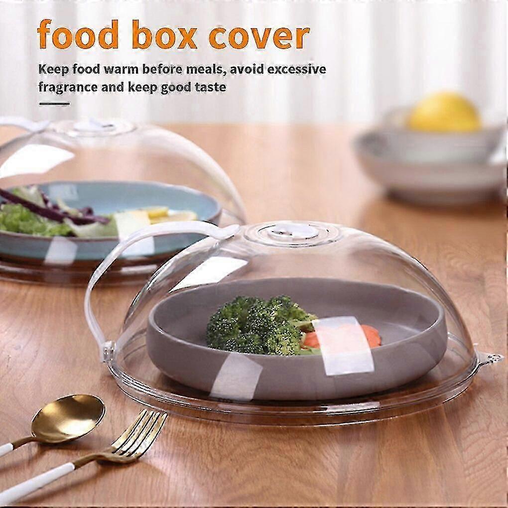 Heat Resistant Lid for Microwave Food Microwave Food Anti-Sputtering Cover With Handle