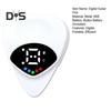 2 In 1 Guitar Tuner And Guitar Pick Digital Guitar Pick with LED Screen Display Guitar Pick Plectrum with 12 Equal Temperaments Musical Note