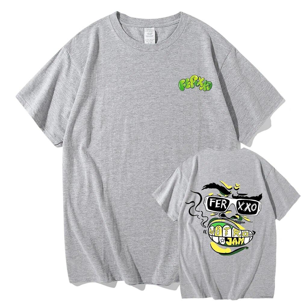 Ferxxoo Feid New 2023 T Shirts Retro Unisex/women Graphic Sweatshirt Vintage Funny Summer Cotton T-shirt Unisex Tee Classic Clothes